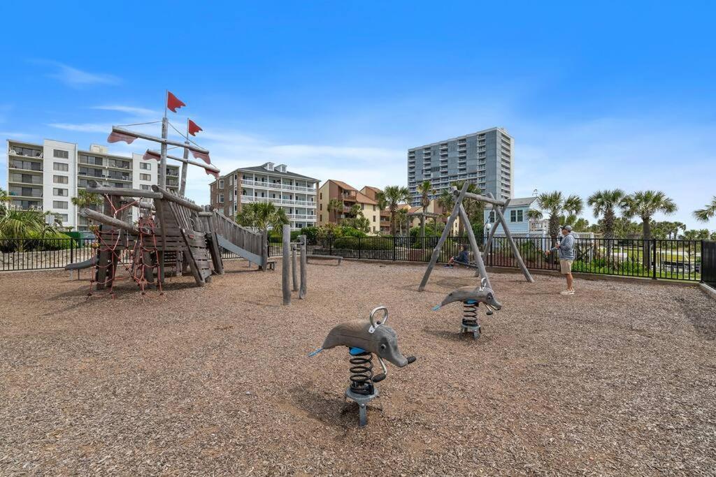 Cabana Palms - Oceanfront Renovated King Bed Sauna เมอร์เทิลบีช ภายนอก รูปภาพ